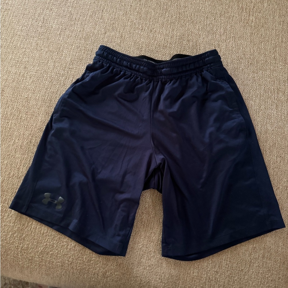 Under Armour Men's Navy Athletic Shorts